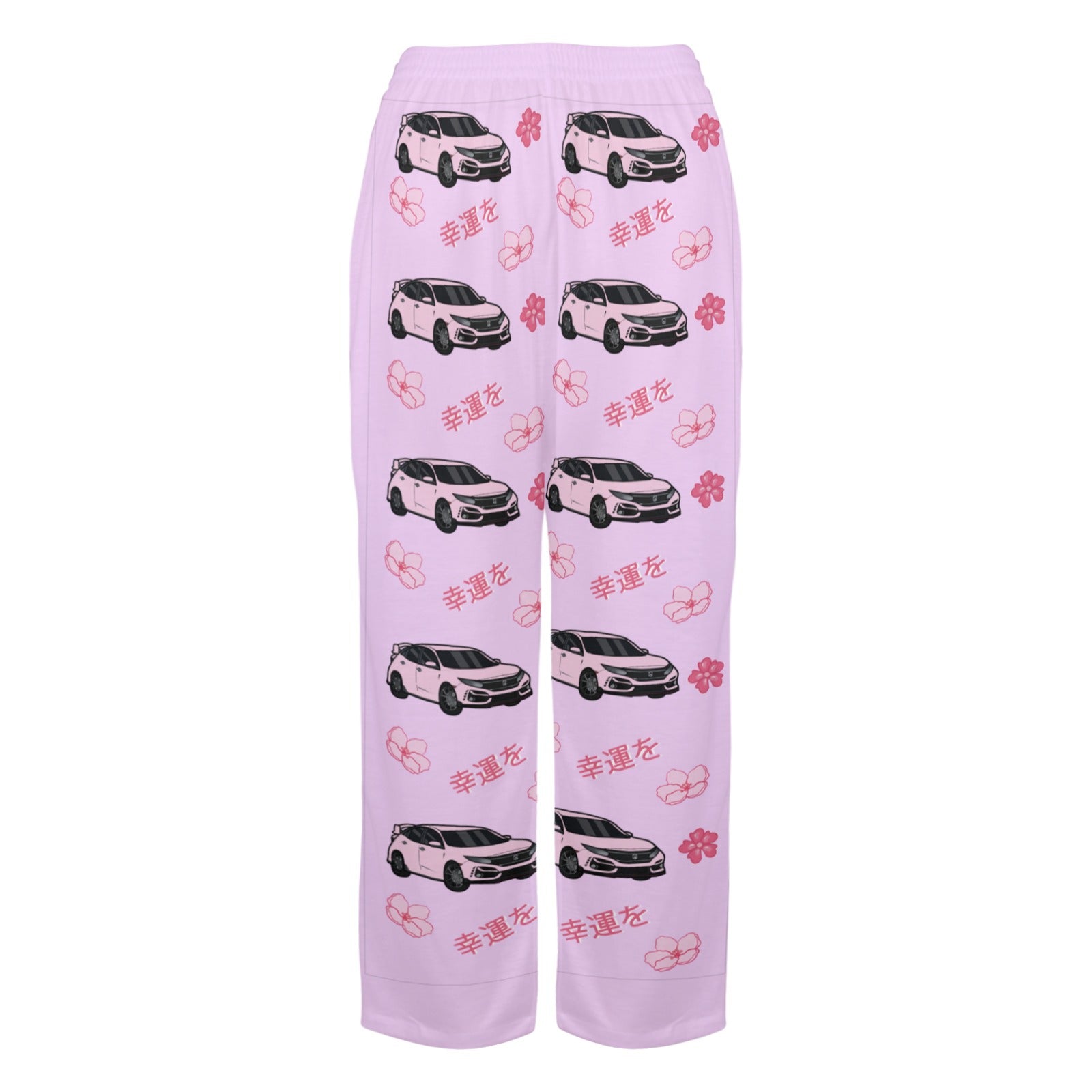 Civic Lavender Cherry Blossom X Goodluck Pajama Pants Women