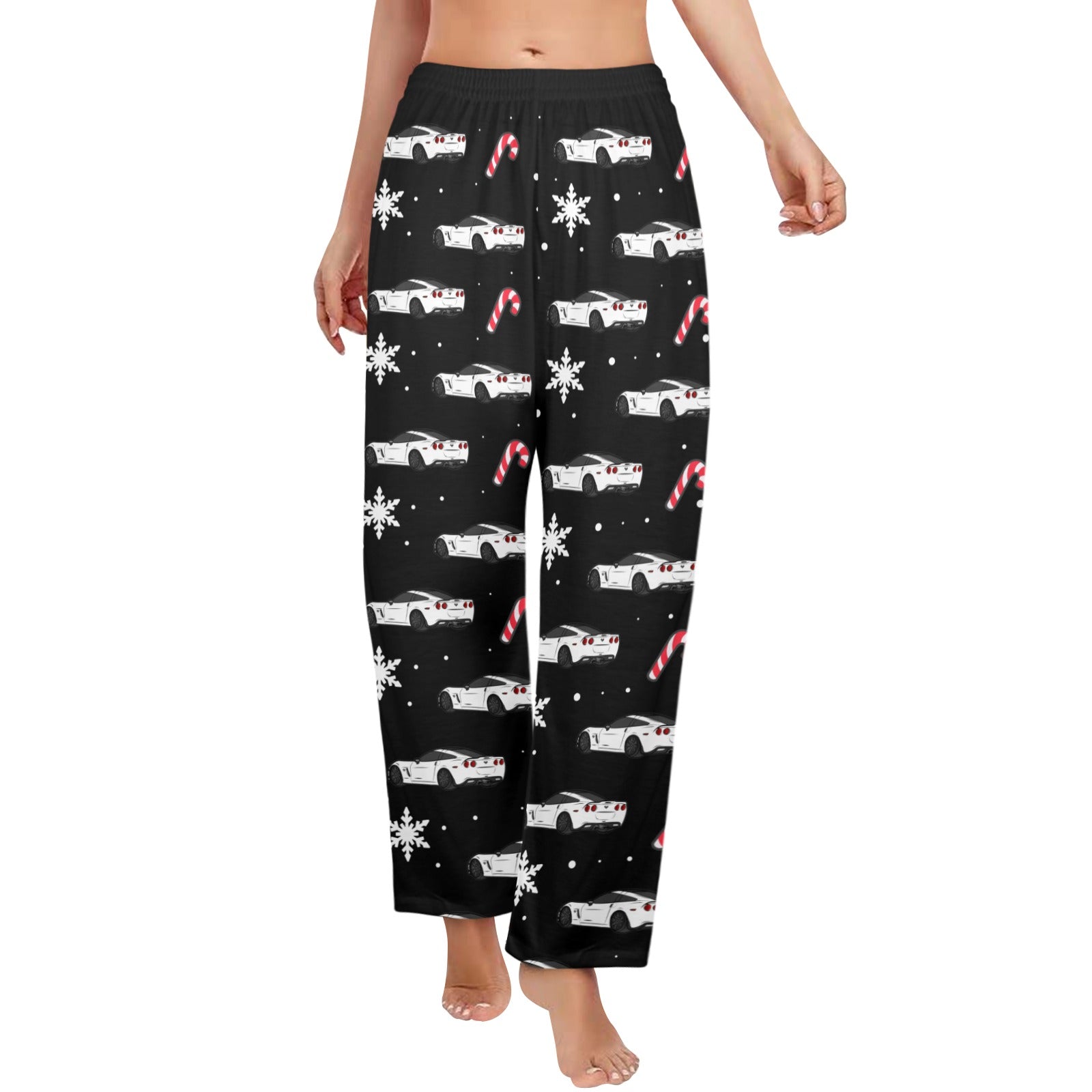 Women's C6 Corvette Snow & Candy Pajama Collection