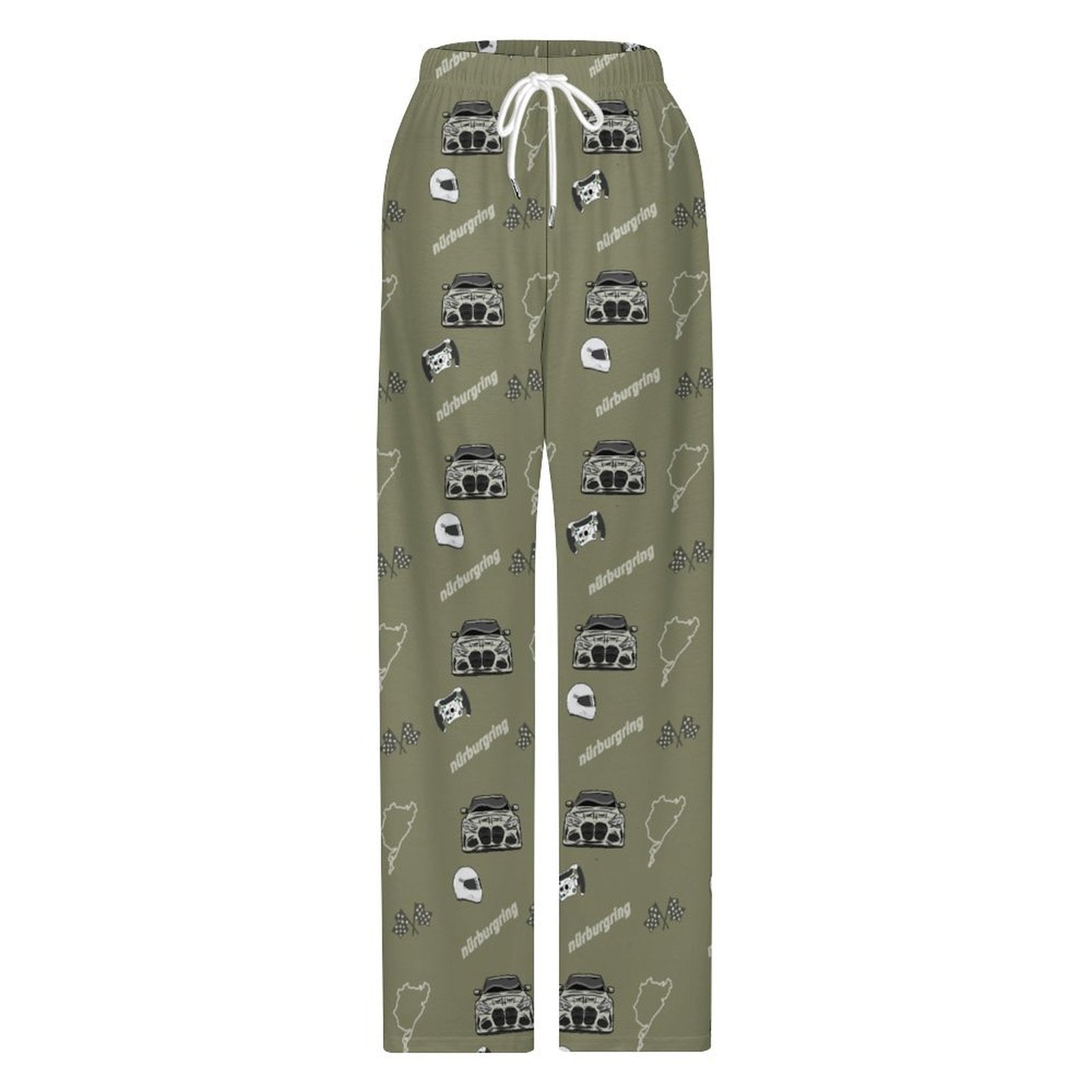 Unisex M4 G82 Nürburgring Lounge Pants with Pockets Moss Green