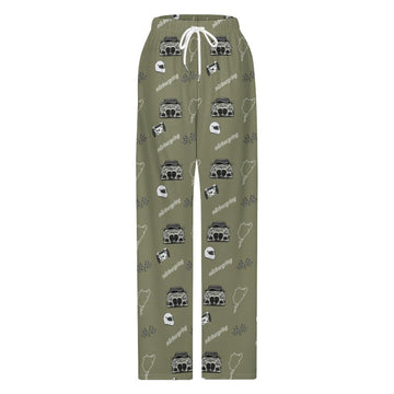 Unisex M4 G82 Nürburgring Lounge Pants with Pockets Moss Green
