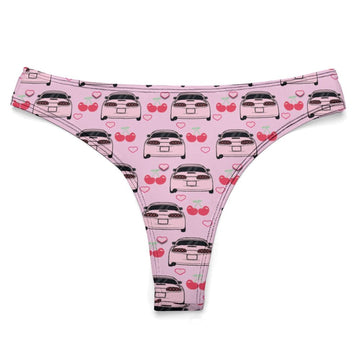 Supra Pink Cherry Thong 100% Cotton Underwear