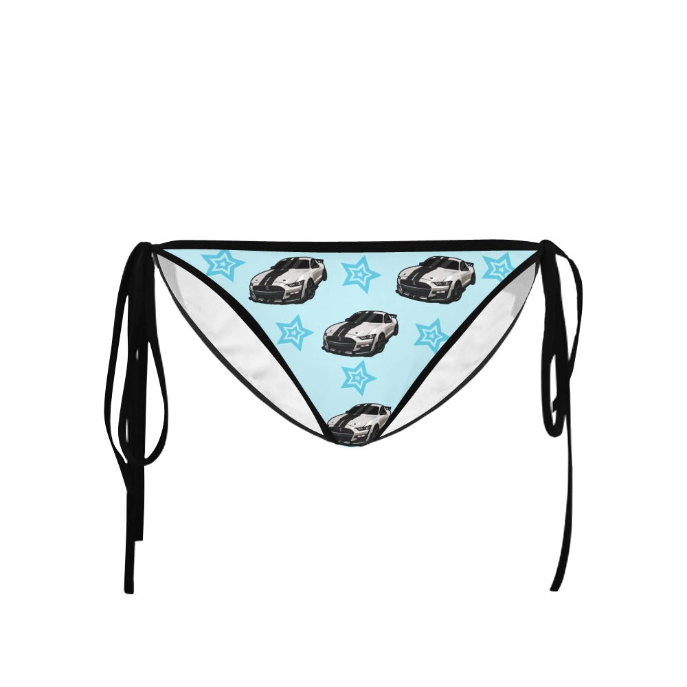 Top/Bottom Shelby Light Blue Star Bikini - 0