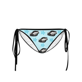Top/Bottom Shelby Light Blue Star Bikini - 0