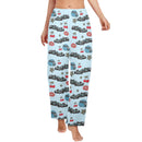 George63 Leopard Cherry Pajama Pants-4
