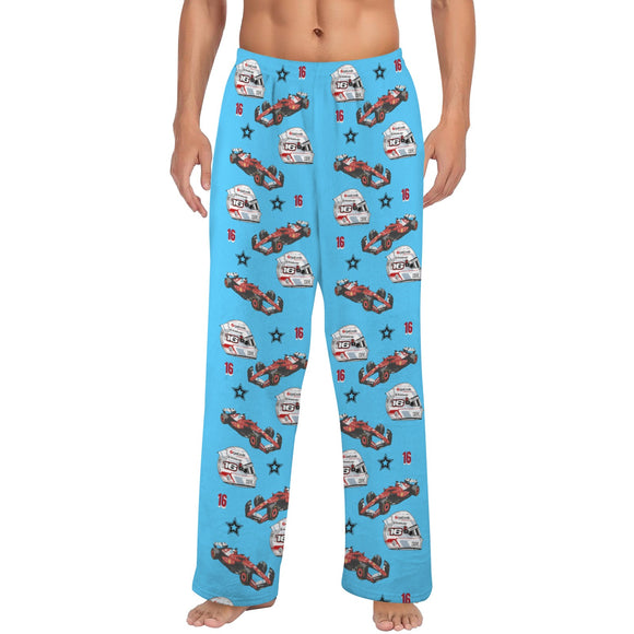 Unisex Charles16 Plush Fleece Pajama Pants