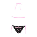 GTR Pink/Black Combo Halter Bikini SET Aloha collection-2