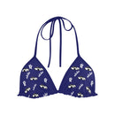 Top/Bottom Miata Aloha Navy Bikini-1