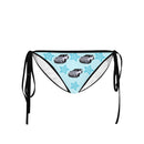 Top/Bottom ZL1 Light Blue Star Bikini-2