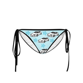 Top/Bottom MK4 Supra Light Blue Star Bikini - 0