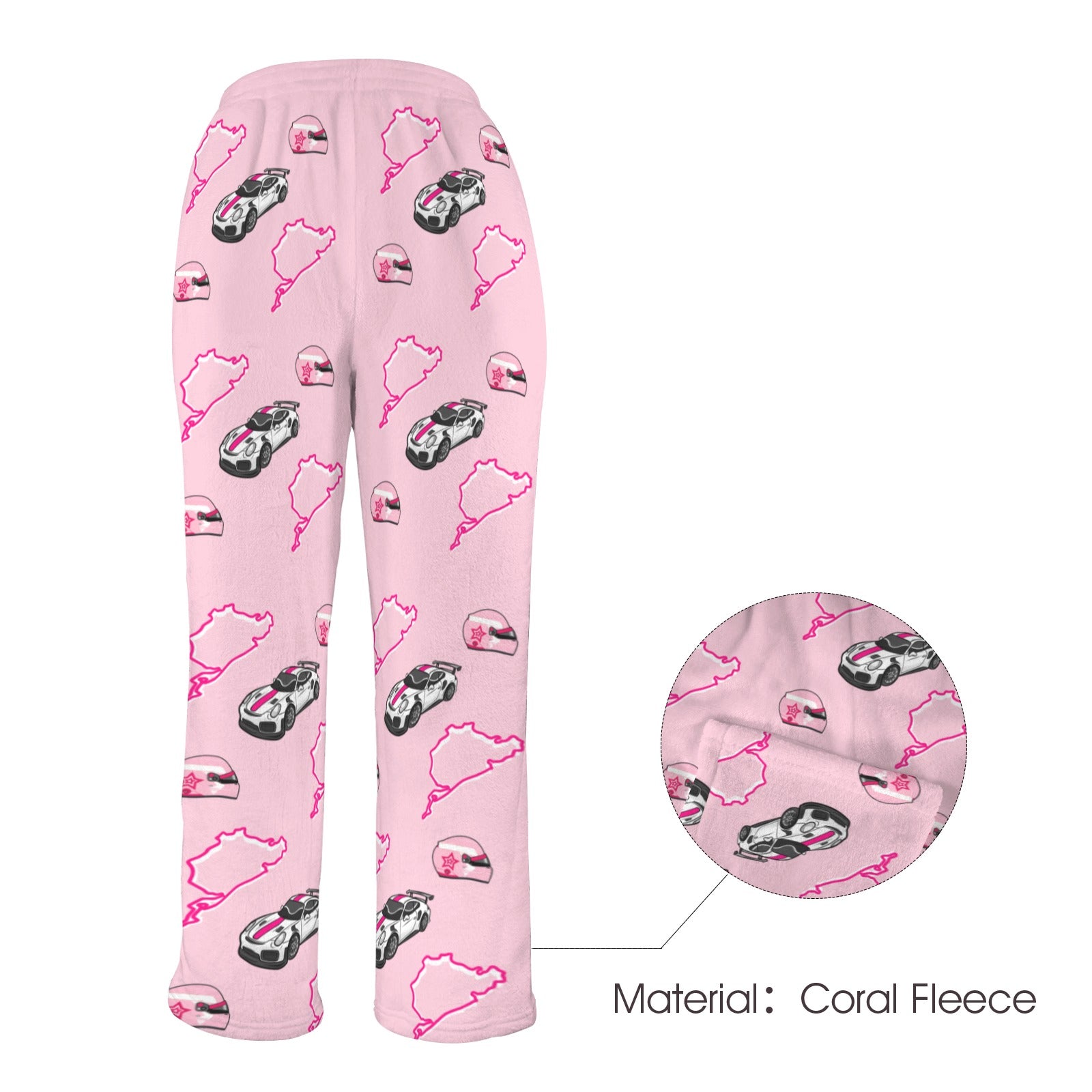 GT2RS Race Plush Pajama Pink