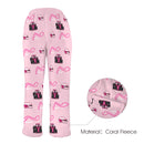 Formula 1 TRACK Baby Pink Fleece/ Plush Pajamas Women's SF25-1