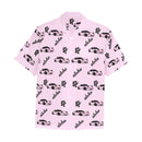 Pink Aloha Men's Hawaiian Shirt-1