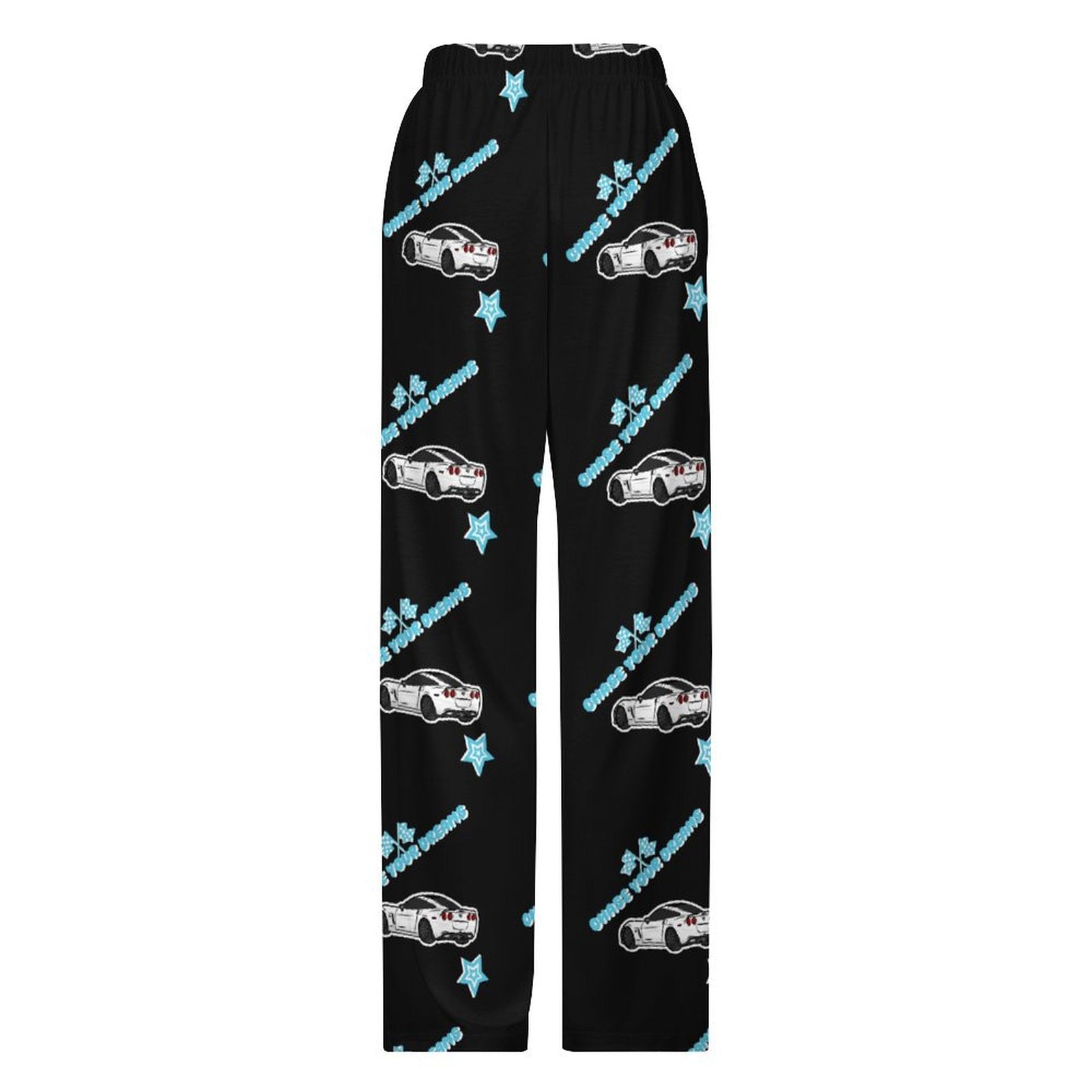 Unisex C6 Corvette Lounge Pants with Pockets Black Chase UR Dreams