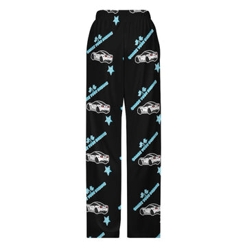 Unisex C6 Corvette Lounge Pants with Pockets Black Chase UR Dreams - 0