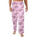 Men's NA MX-5 MIATA  CONVERTIBLE Pink Snow & Candy Pajama Collection-8