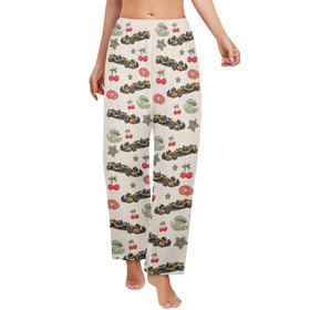 Lando4 Leopard Print Pajama Pants