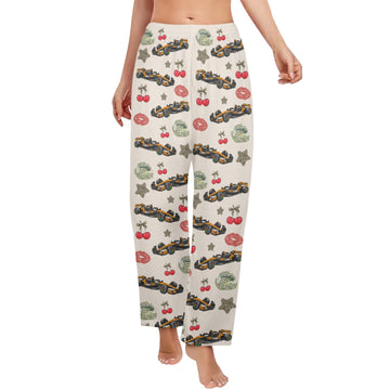 Lando4 Leopard Print Pajama Pants
