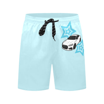 Swim Shorts RS5 Light Blue Stars