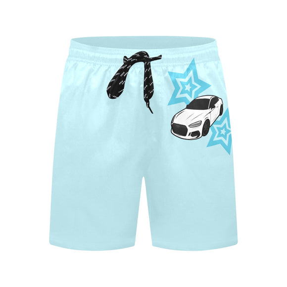 Swim Shorts RS5 Light Blue Stars