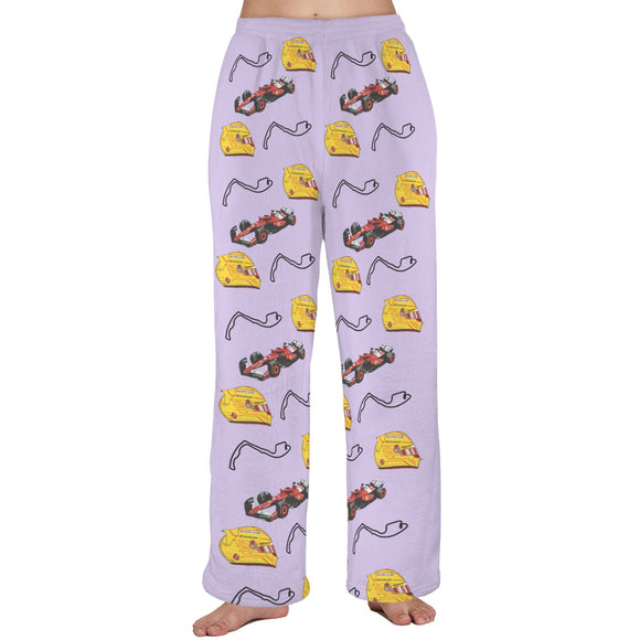 Lewis44 Monaco TRACK Unisex Plush Pajamas