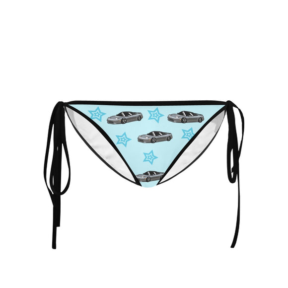 Top/Bottom NSX Light Blue Star Bikini