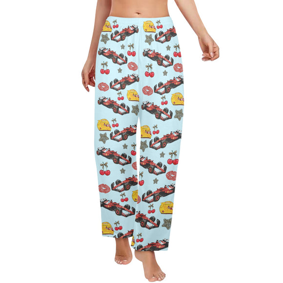 Lewis44 Cherry Leopard Pajama Pants