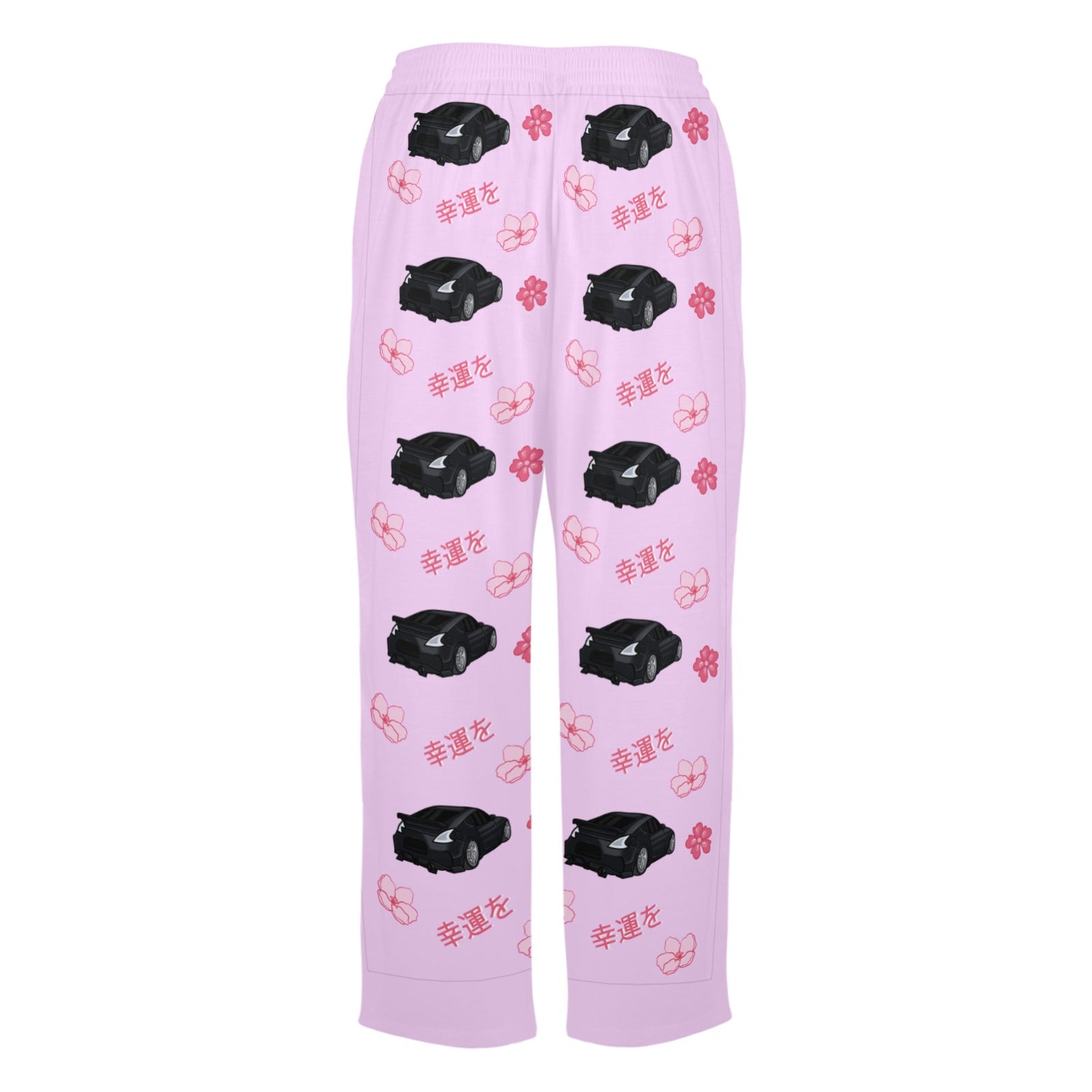 370Z  Cherry Blossom X Goodluck Pajama Pants Women