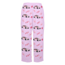 350z Lavender Cherry Blossom X Goodluck Pajama Pants Women-2