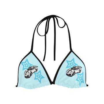 Top/Bottom GT2RS Light Blue Star Bikini