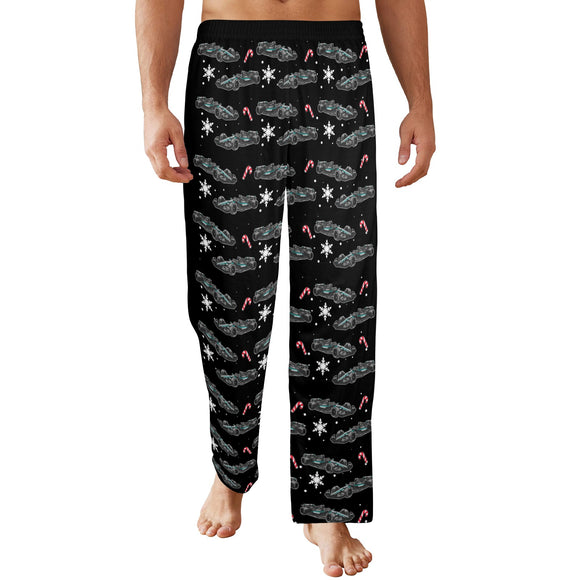 Unisex Lightweight W16E Christmas Pajama Pants No Pockets