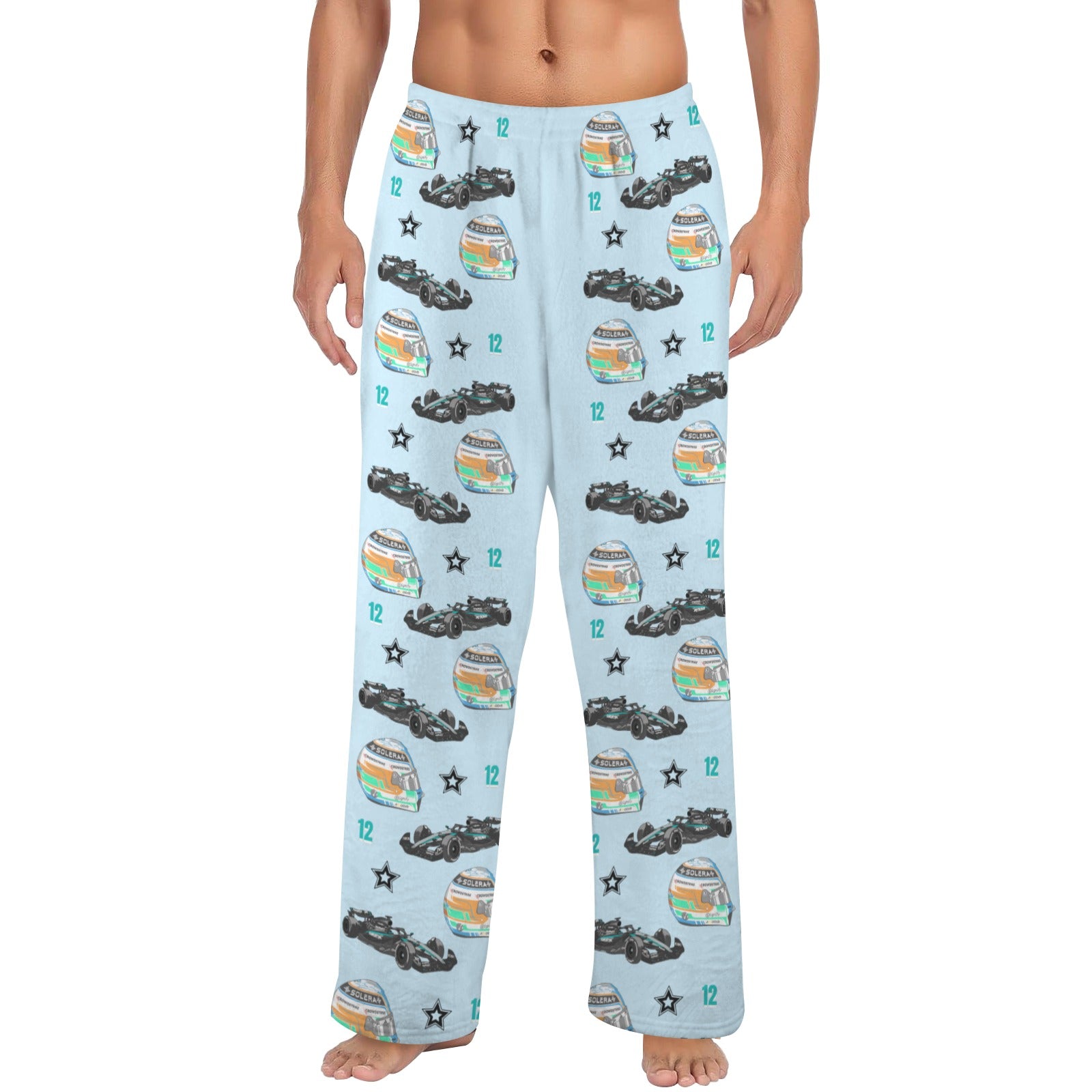 Unisex Kimi12 Fleece Pajama Pants