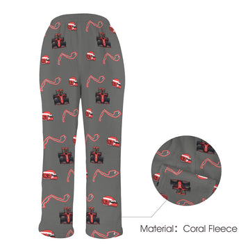 Formula 1 Women's TRACK Grey Fleece/ Plush Pajamas