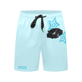 Swim Shorts 370Z Light Blue Star