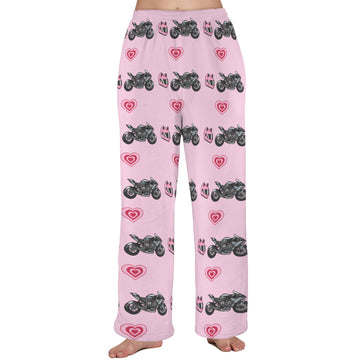 Kawasaki Ninja H2 R Pink Women's Pajama Pants - 0