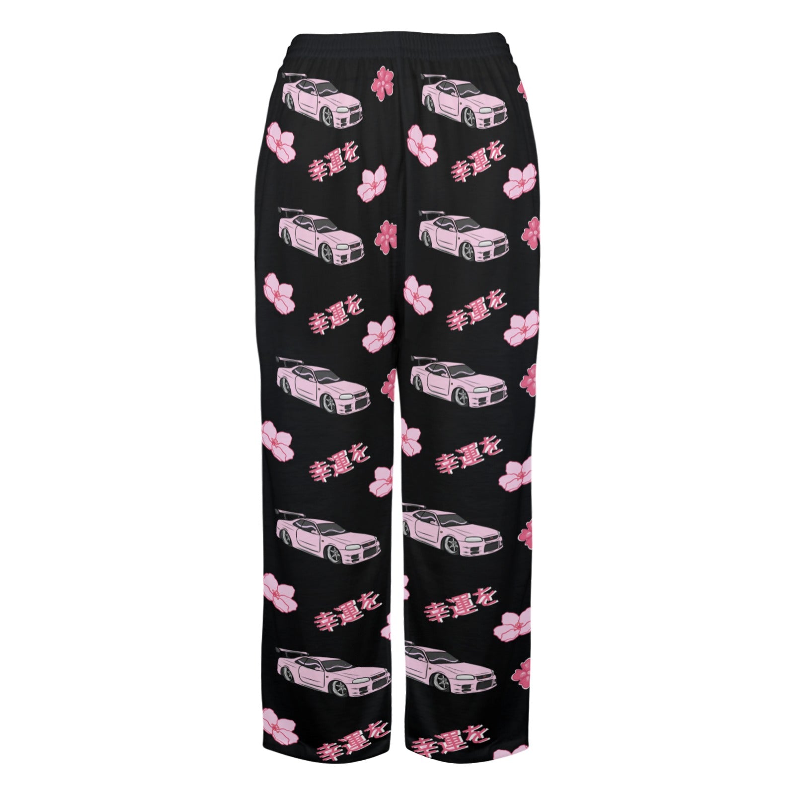 R34 GTR Cherry Blossom X Goodluck Pajama Pants Women