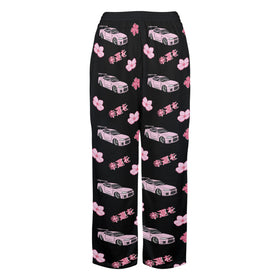R34 GTR Cherry Blossom X Goodluck Pajama Pants Women