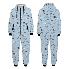 Unisex MK4 Supra Onesie Pajamas Nurburgring Race Pattern