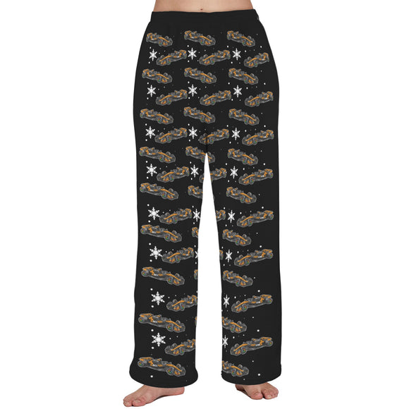 Unisex  Plush MCL 39 Snow Pajama Pants with Pockets