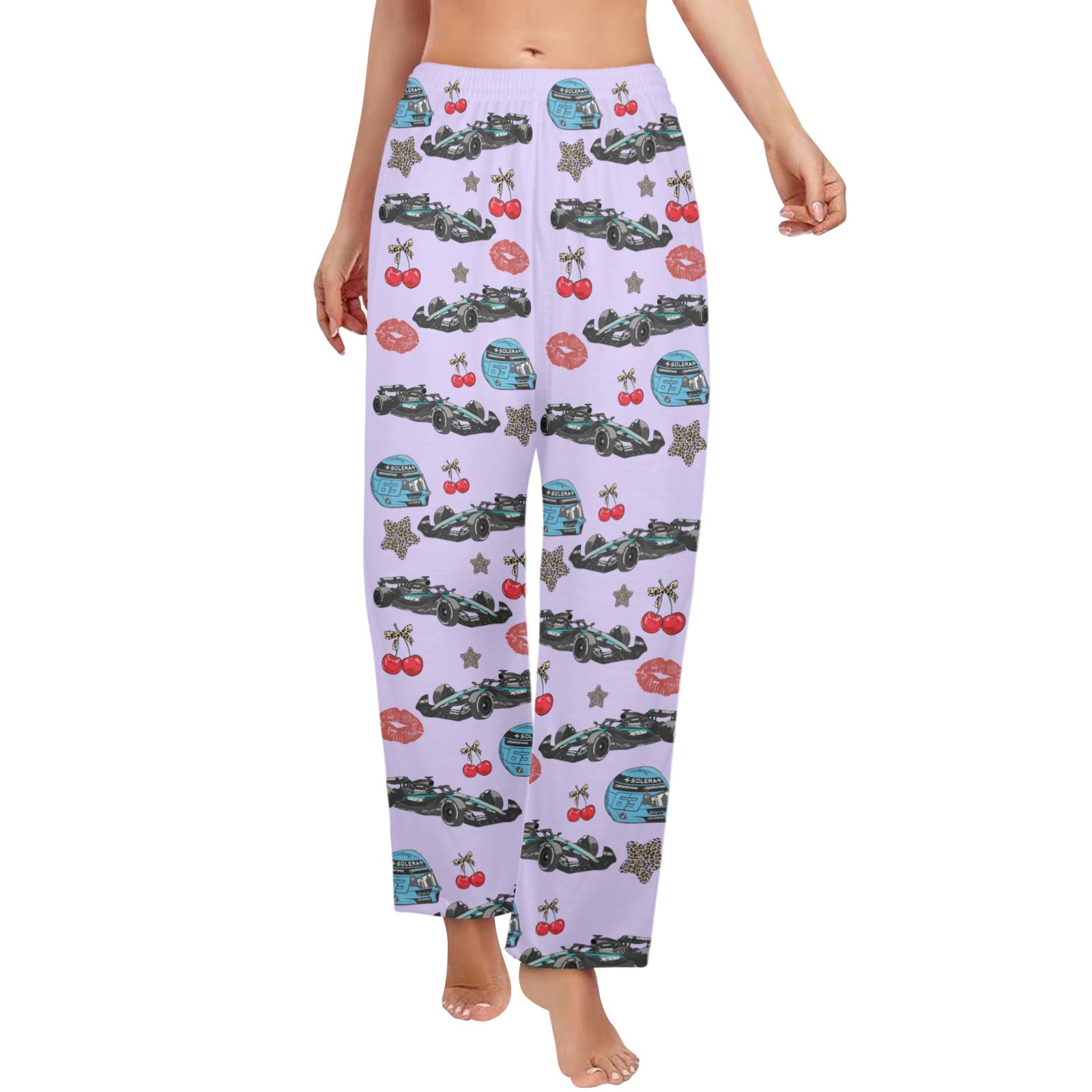 George63 Leopard Cherry Pajama Pants - 0