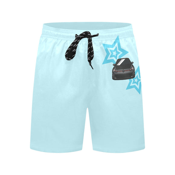 Swim Shorts GTI Light Blue Stars