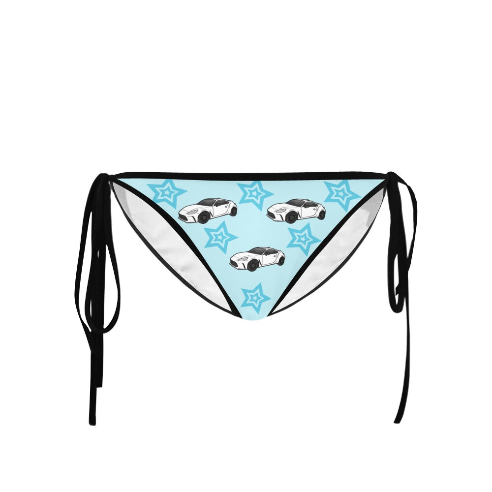 Top/Bottom GR86 Light Blue Star Bikini