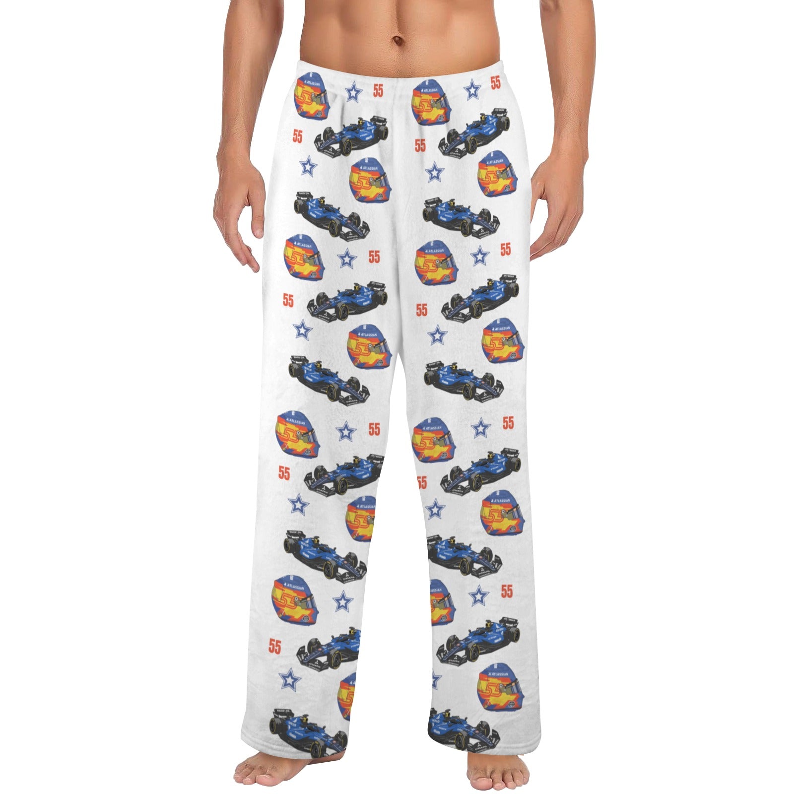 Unisex Carlos55 Fleece Pajama Pants