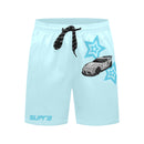 Swim Shorts Supra Light Blue Star-1