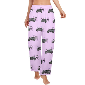 Kawasaki Ninja H2 R Purple  Women's Pajama Pants - 0