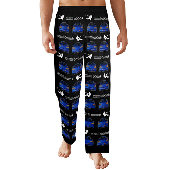 R34 GTR “WANTED” Pajama Pants Unisex