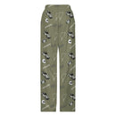 Unisex GT2RS  Nürburgring Lounge Pants with Pockets Moss Green-2