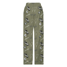 Unisex GT2RS  Nürburgring Lounge Pants with Pockets Moss Green - 0