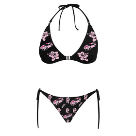 GT2RS Black Halter Bikini SET Aloha collection