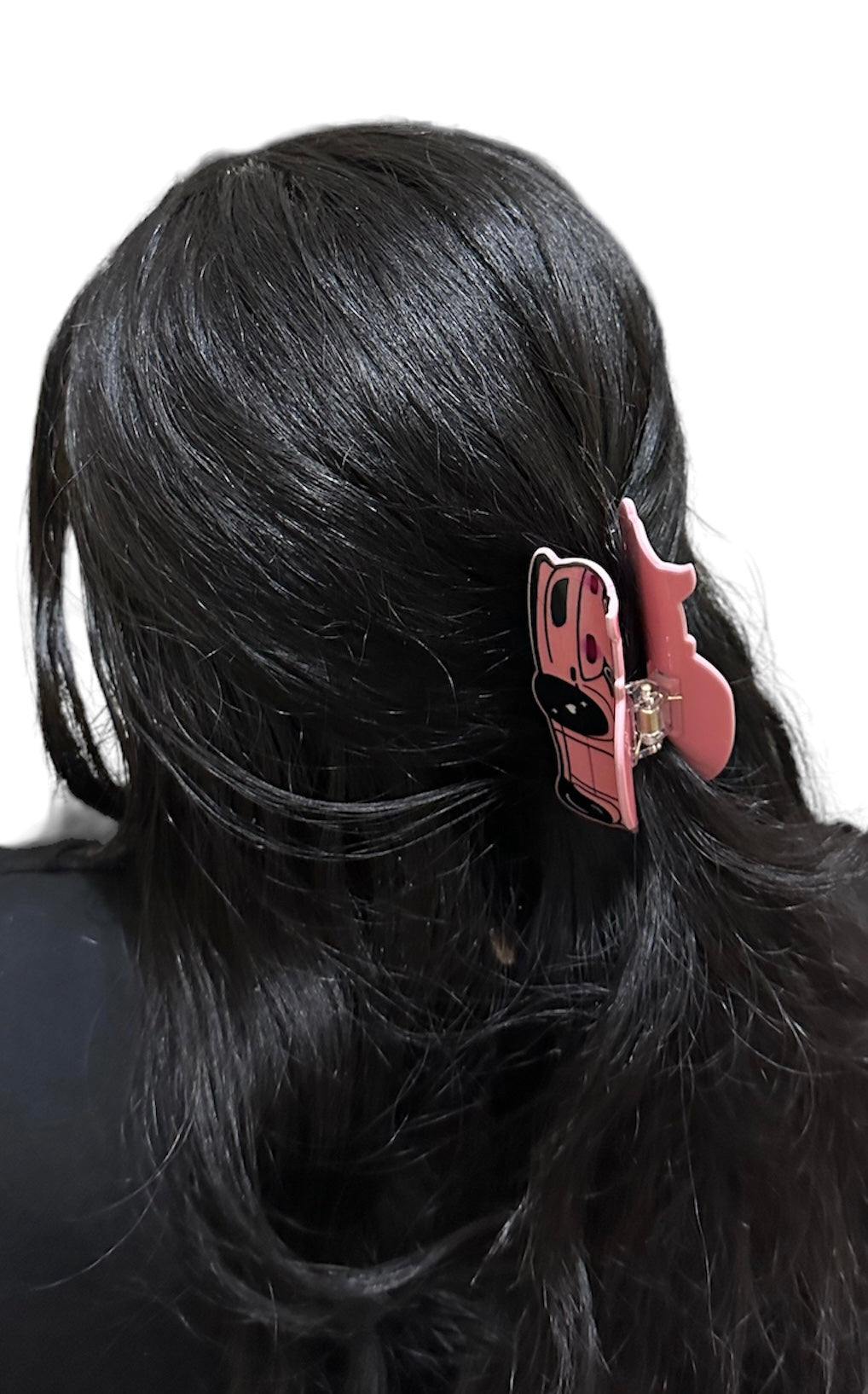 Combo Small Black Hair Clips, Hair Clutcher, Hair Claw Clips Fish Grips  Shape For Women and
