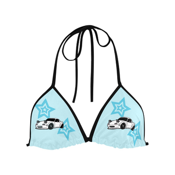 Top/Bottom Miata Light Blue Star Bikini